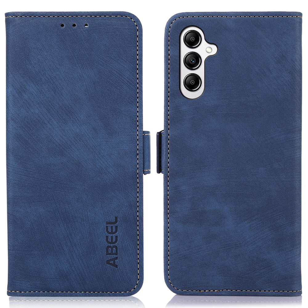 ABEEL Til Samsung Galaxy S23 FE Retro Texture Wallet Stødsikkert telefoncover PU læder stativ ABEEL Til Samsung Galaxy S23 FE Retro Texture Wallet Stødsikkert telefoncover PU læder stativ